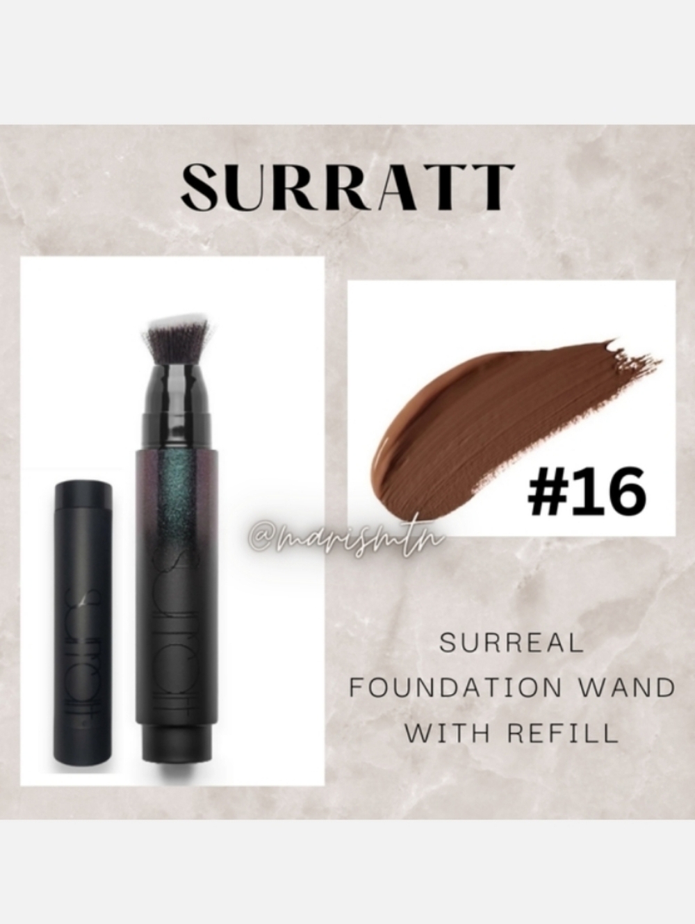 NIB #16 Surratt Surreal Foundation Primer Wand with Refill